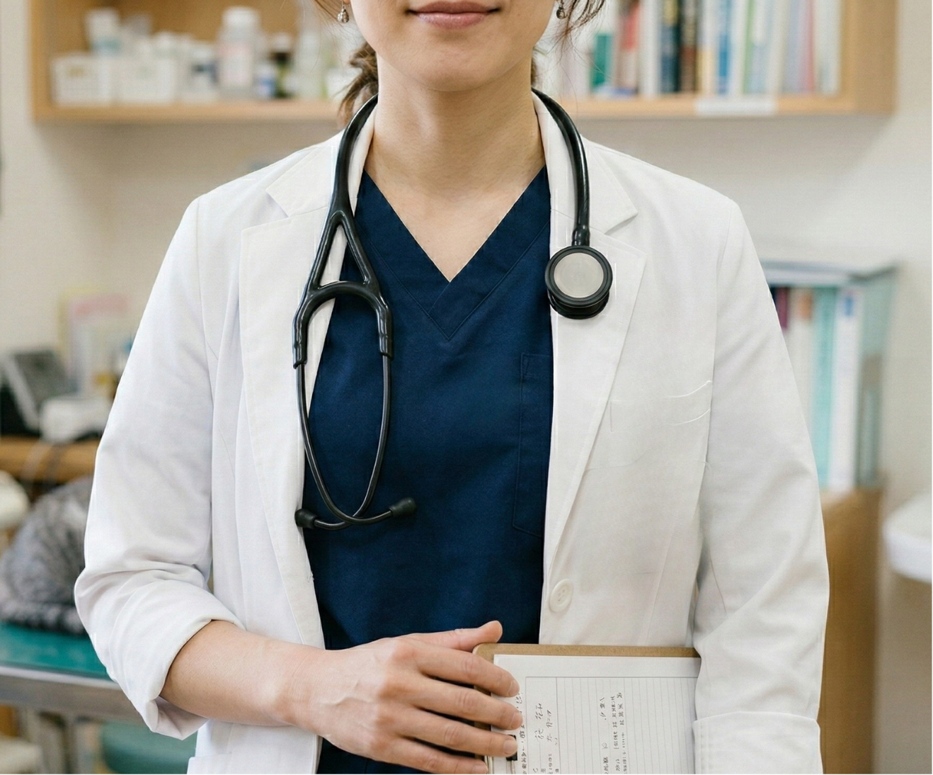 女性と犬の写真